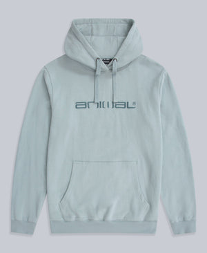 Driver Mens Logo Hoodie - Pale Blue
