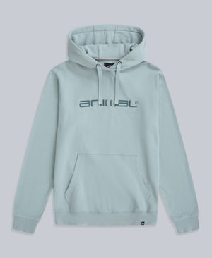 Driver Mens Logo Hoodie - Pale Blue
