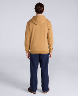 Driver Mens Logo Hoodie - Pale Yellow