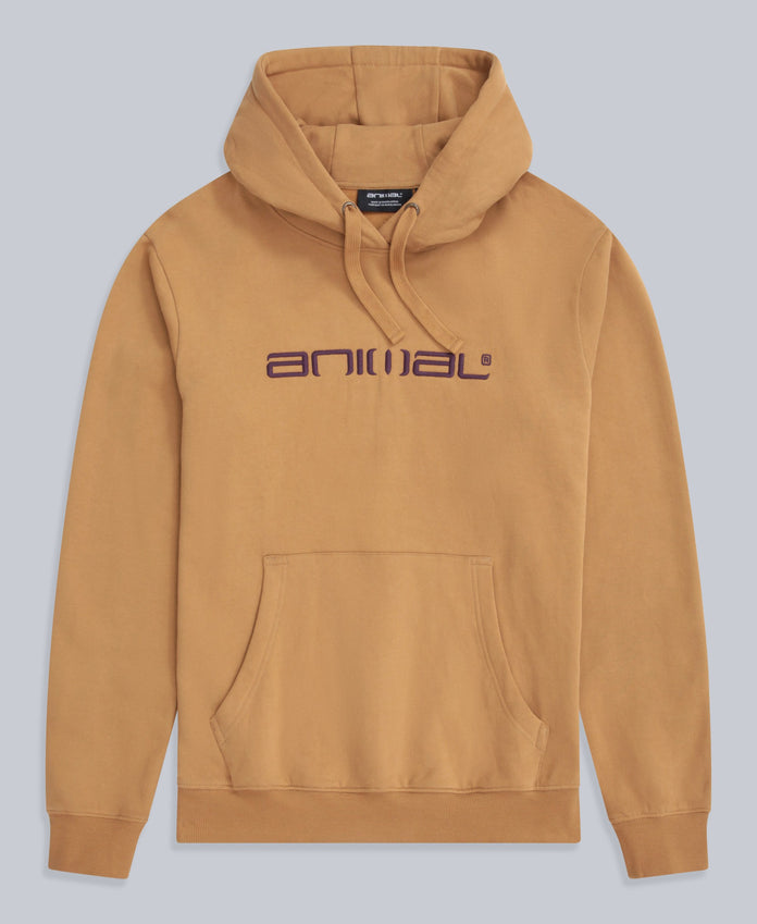 Driver Mens Logo Hoodie - Pale Yellow