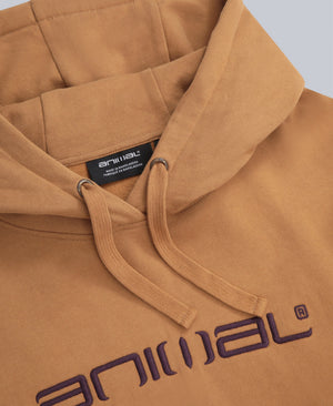 Driver Mens Logo Hoodie - Pale Yellow