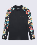 Lillie Womens Printed Panel Rash Vest - Mixed