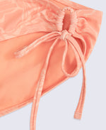 Iona Womens Tie Side Bikini Bottoms - Bright Orange