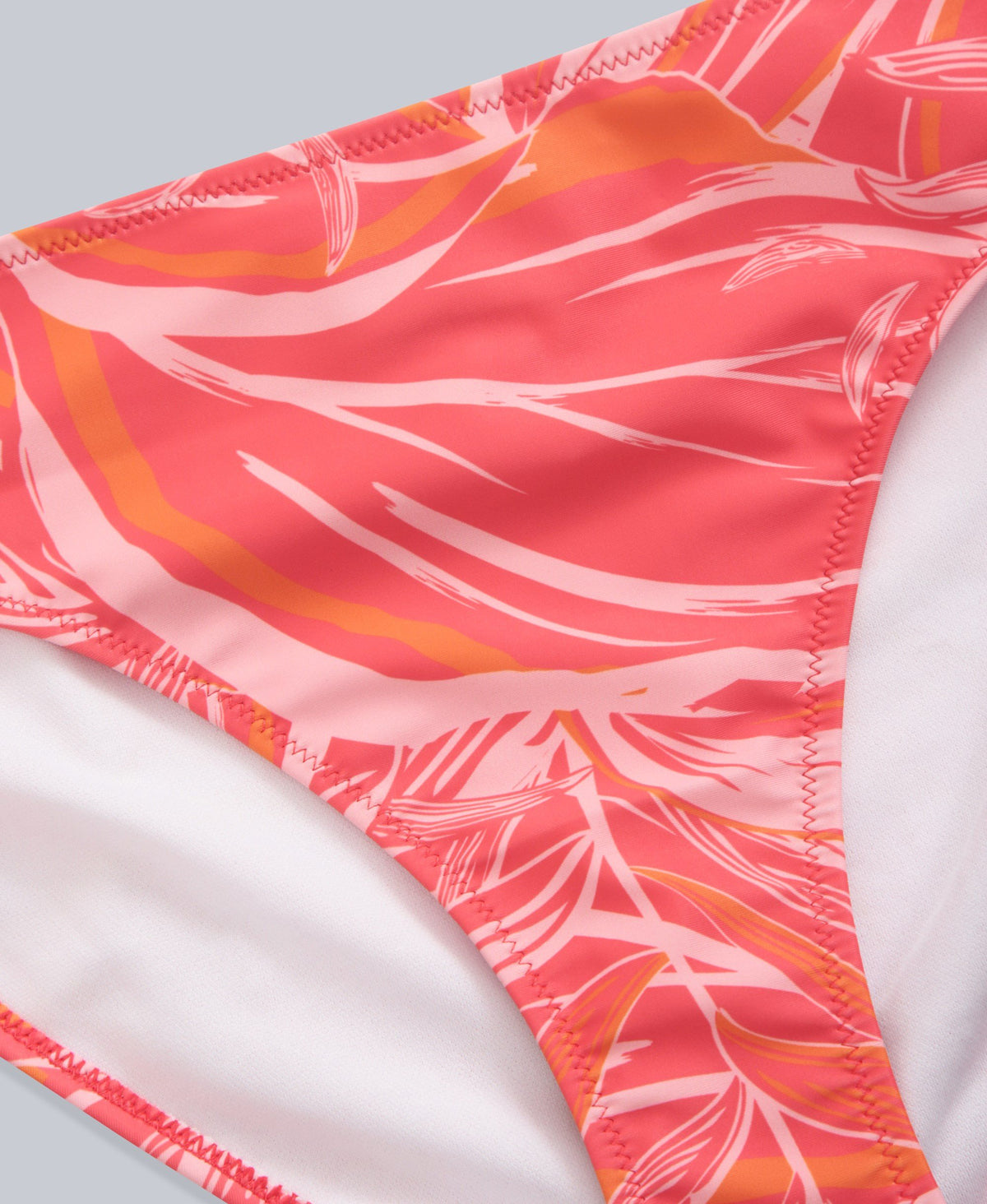 Iona Womens Tie Side Bikini Bottoms - Fiery Coral