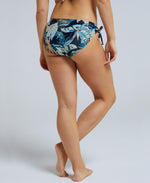 Iona Womens Recycled Tie Side Bikini Bottoms - Navy