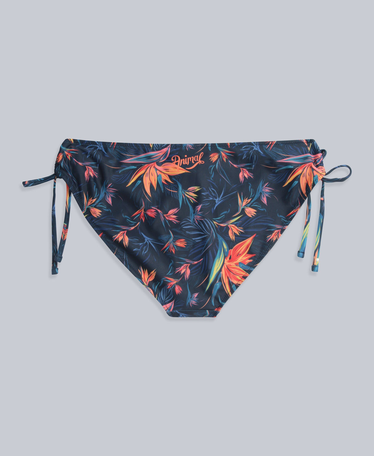 Iona Womens Tie Side Bikini Bottoms - Orange