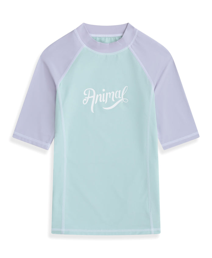 Daisy Kids Rash Vest - Pale Green