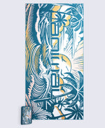 Beach Towel & Neoprene Bag - Blue