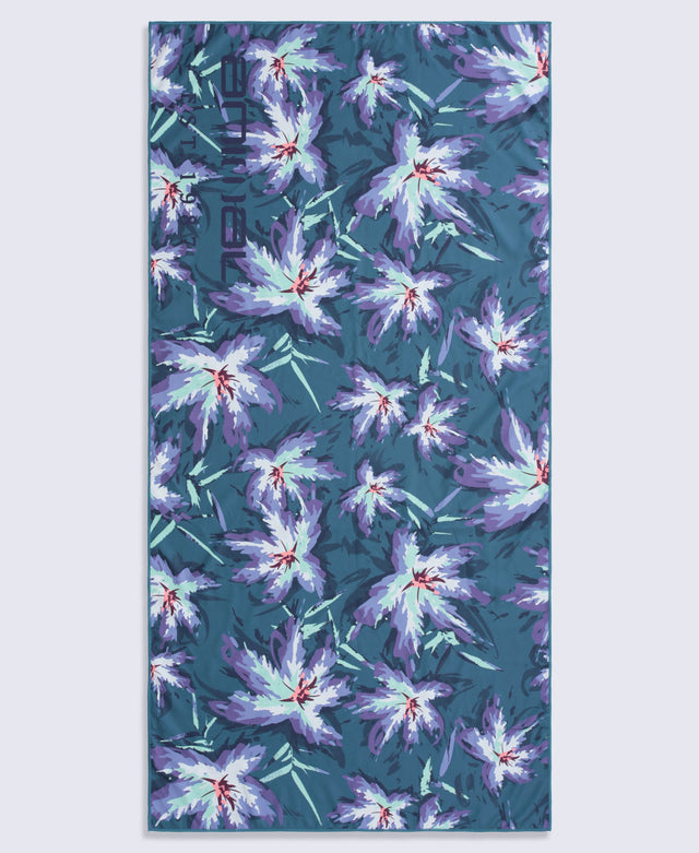 Beach Towel & Neoprene Bag - Dark Green