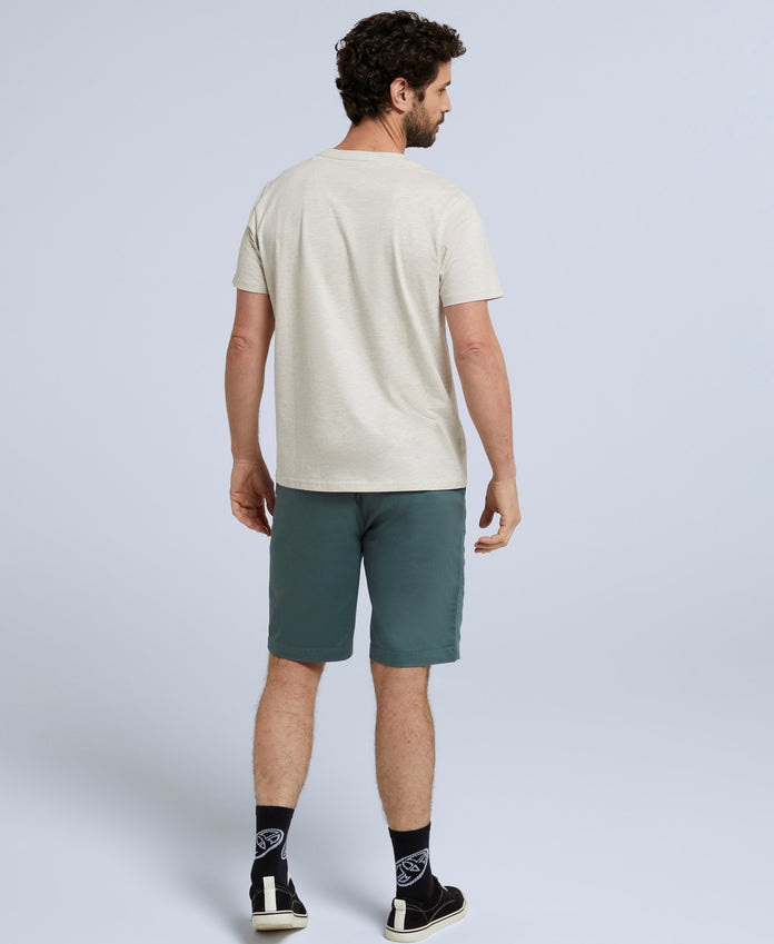Jacob Mens Organic T-Shirt - Beige