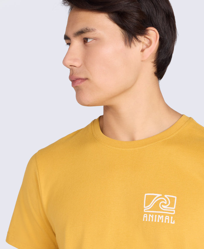 Jacob Mens T-Shirt - Bright Yellow