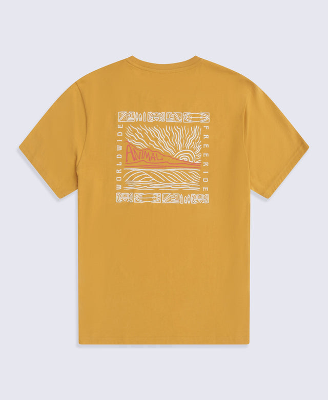 Jacob Mens T-Shirt - Bright Yellow