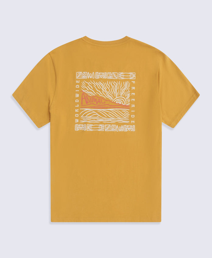 Jacob Mens T-Shirt - Bright Yellow