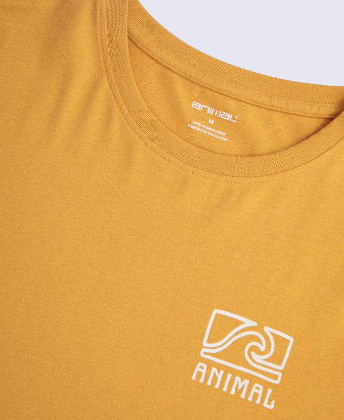 Jacob Mens T-Shirt - Bright Yellow