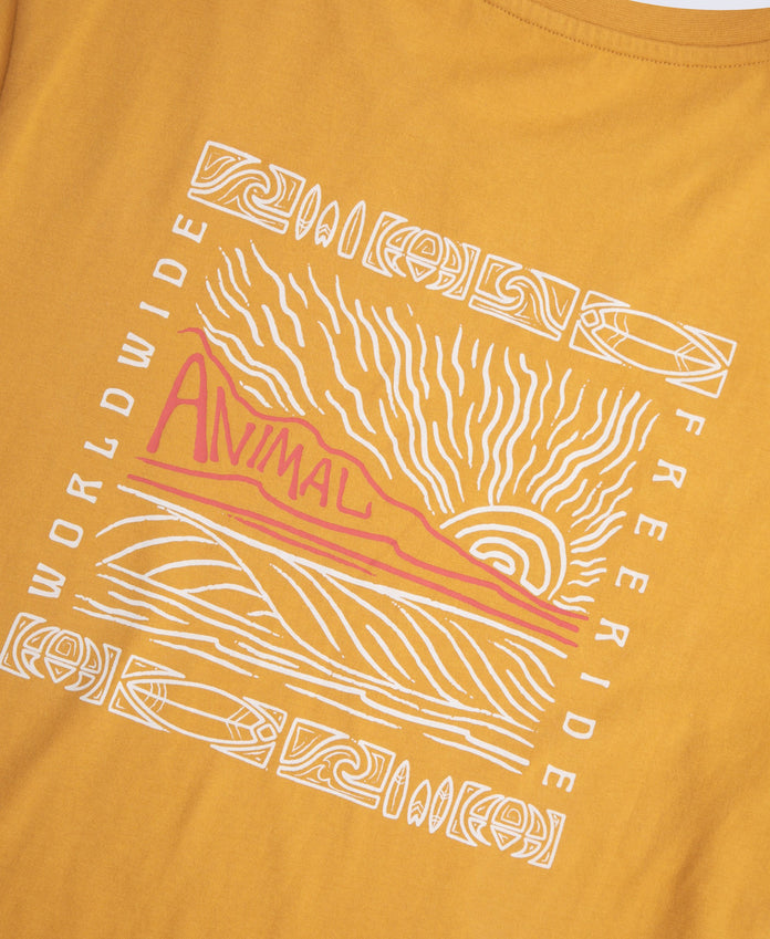 Jacob Mens T-Shirt - Bright Yellow