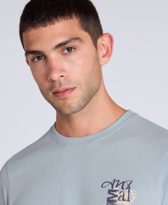 Jacob Mens T-Shirt - Corn Blue