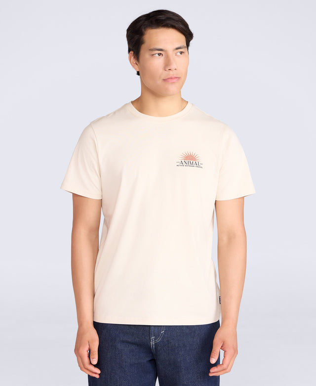 Jacob Mens T-Shirt - Dark Beige