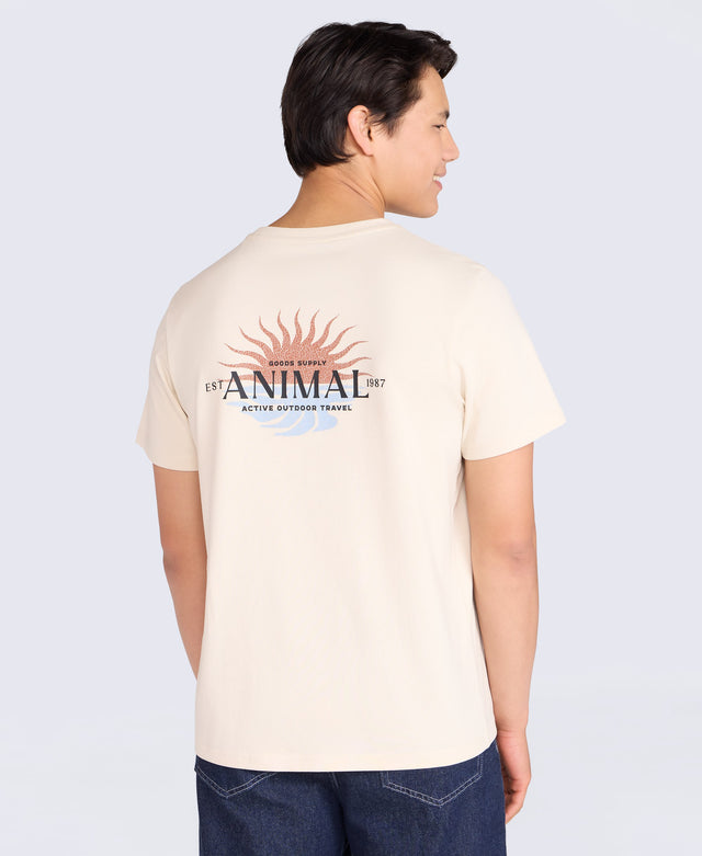 Jacob Mens T-Shirt - Dark Beige
