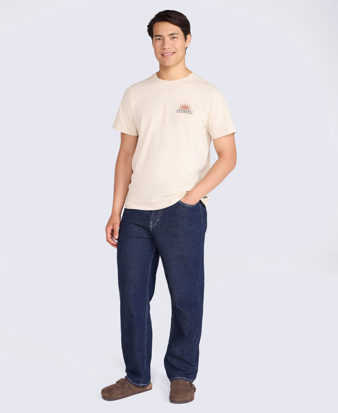 Jacob Mens T-Shirt - Dark Beige