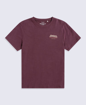 Jacob Mens T-Shirt - Dark Burgundy