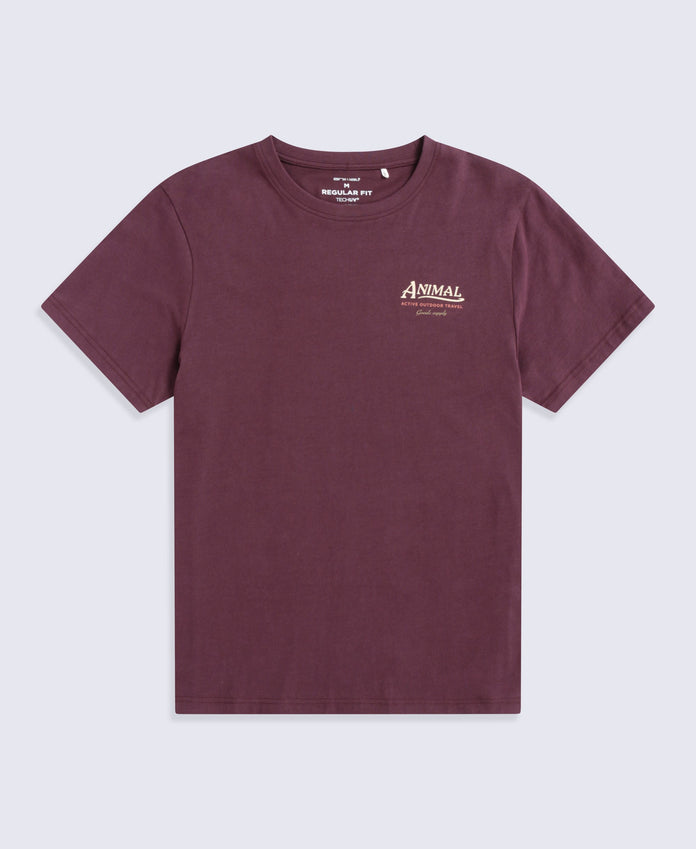 Jacob Mens T-Shirt - Dark Burgundy