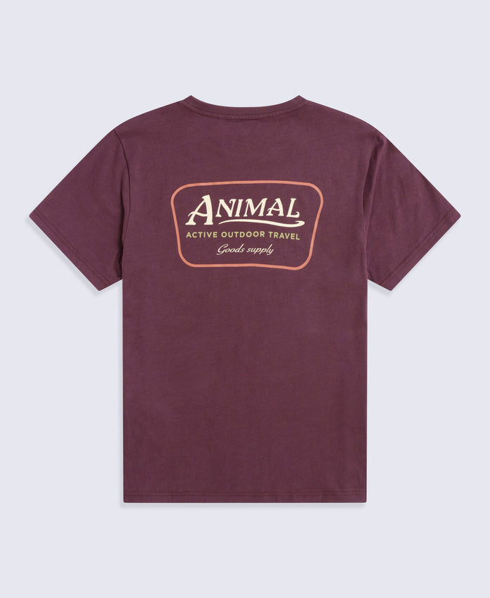 Jacob Mens T-Shirt - Dark Burgundy
