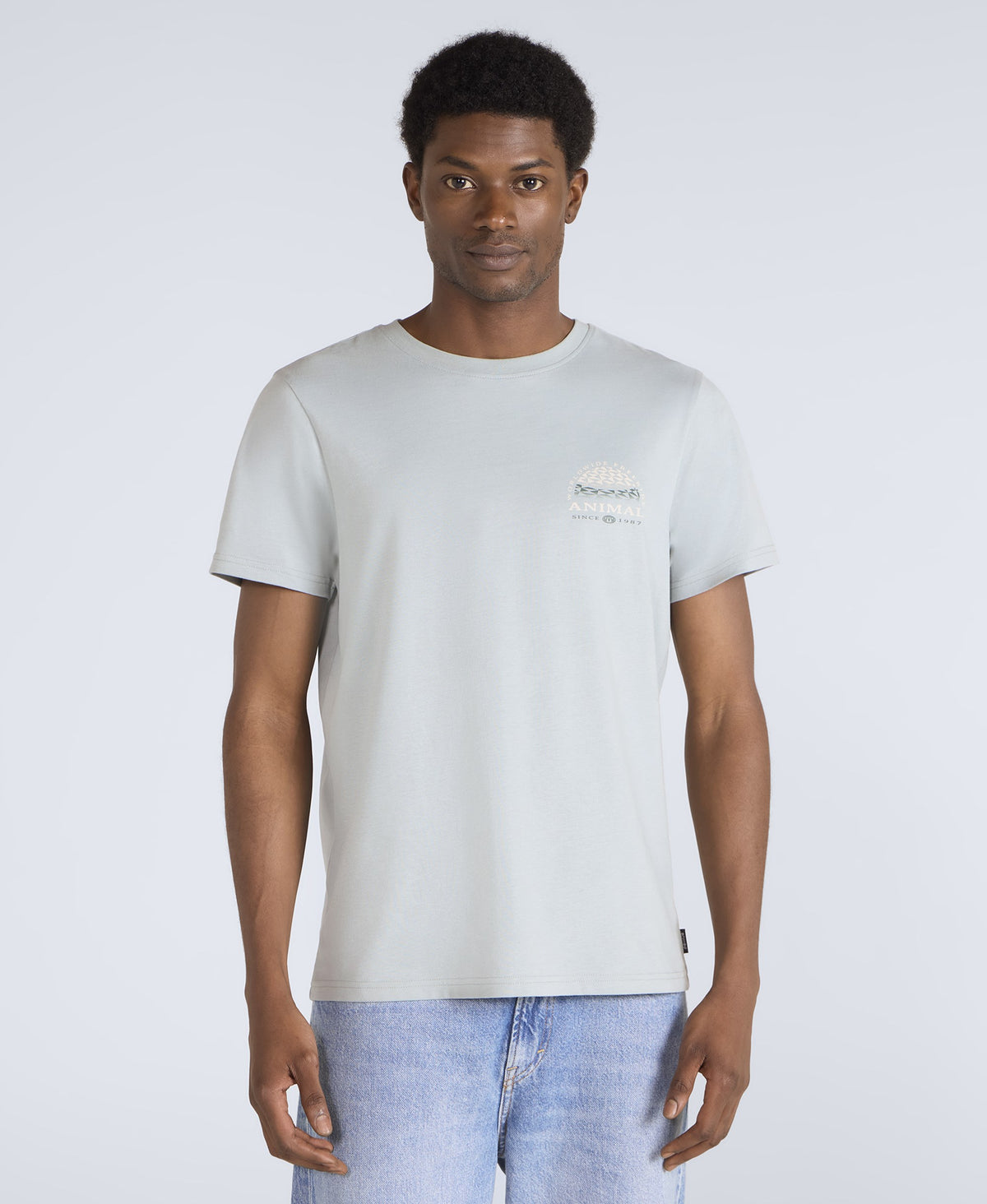 Jacob Mens T-Shirt - Light Teal