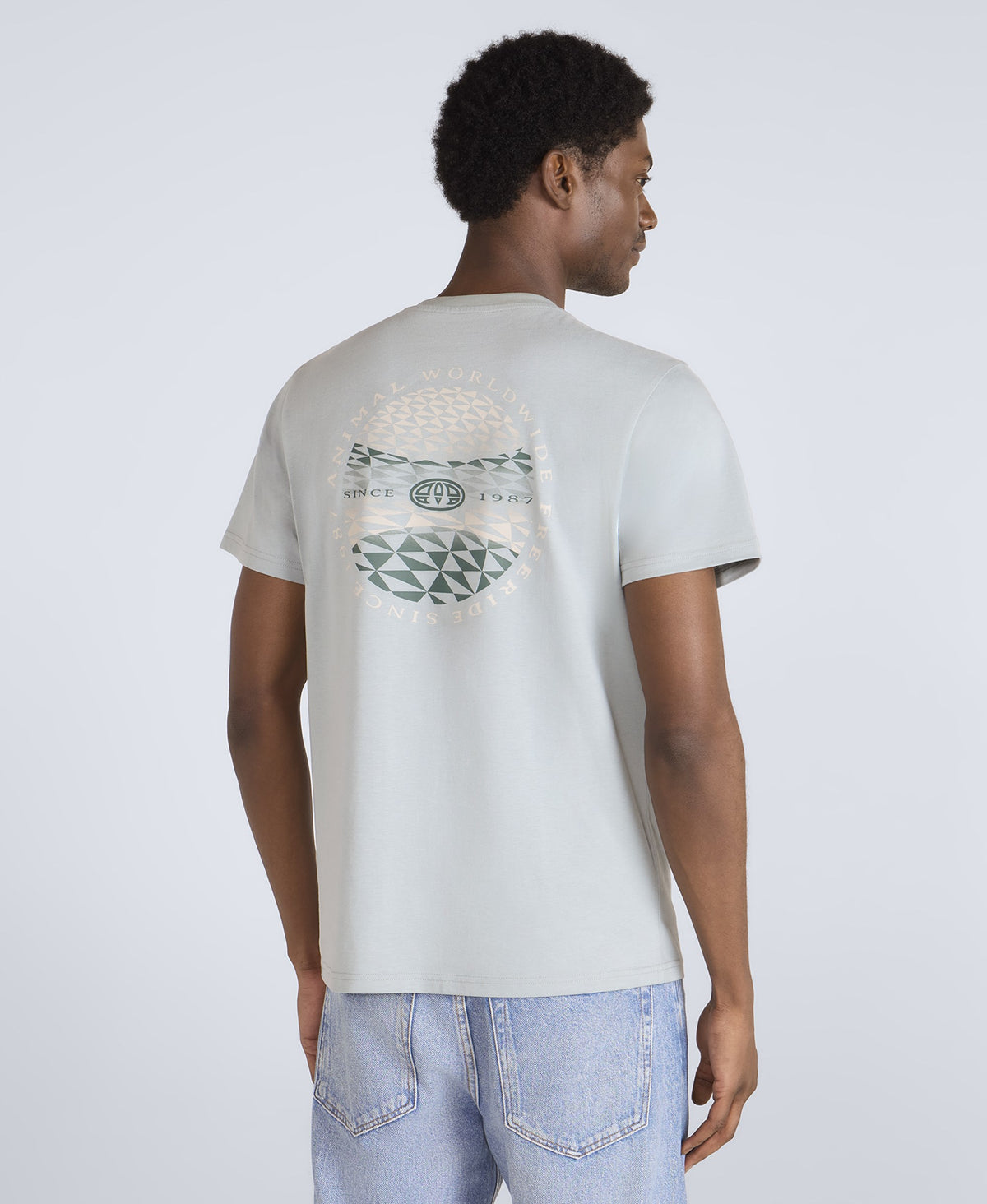 Jacob Mens T-Shirt - Light Teal