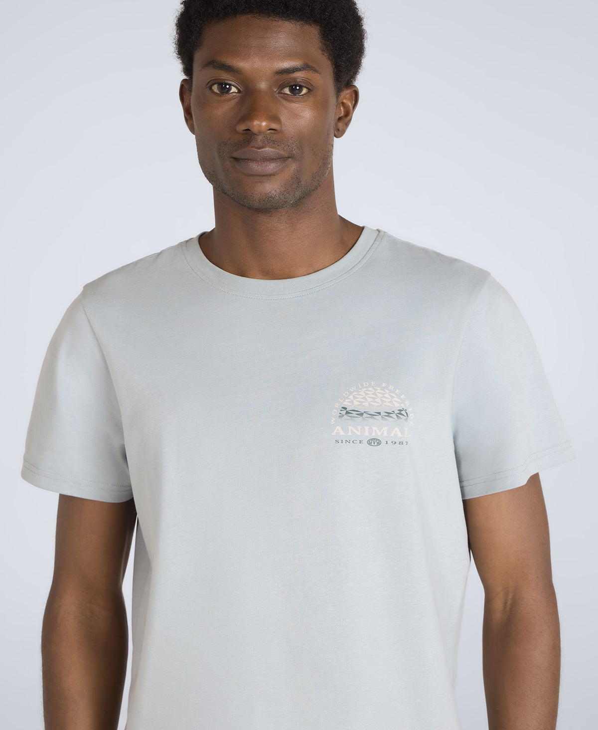 Jacob Mens T-Shirt - Light Teal