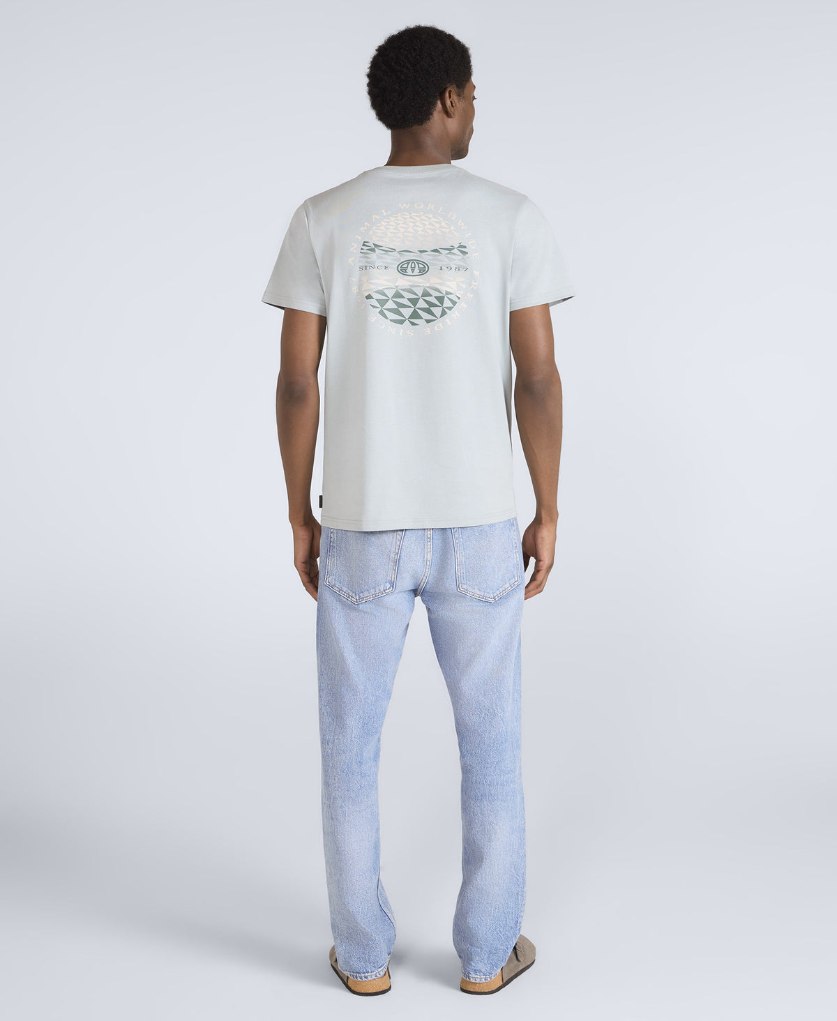 Jacob Mens T-Shirt - Light Teal
