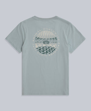 Jacob Mens T-Shirt - Light Teal