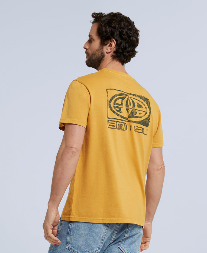 Jacob Mens Organic T-Shirt - Mustard