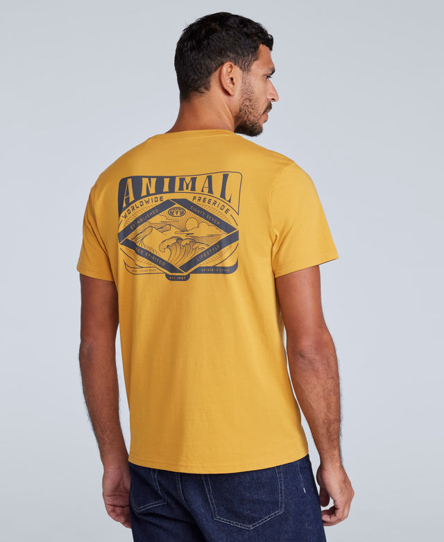 Jacob Mens T-Shirt - Mustard