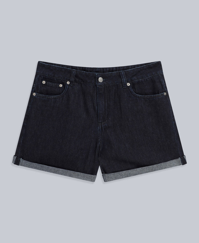 Skye Womens Organic Shorts - Denim