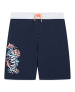 Nora Girls Classic Boardshorts - Dark Blue