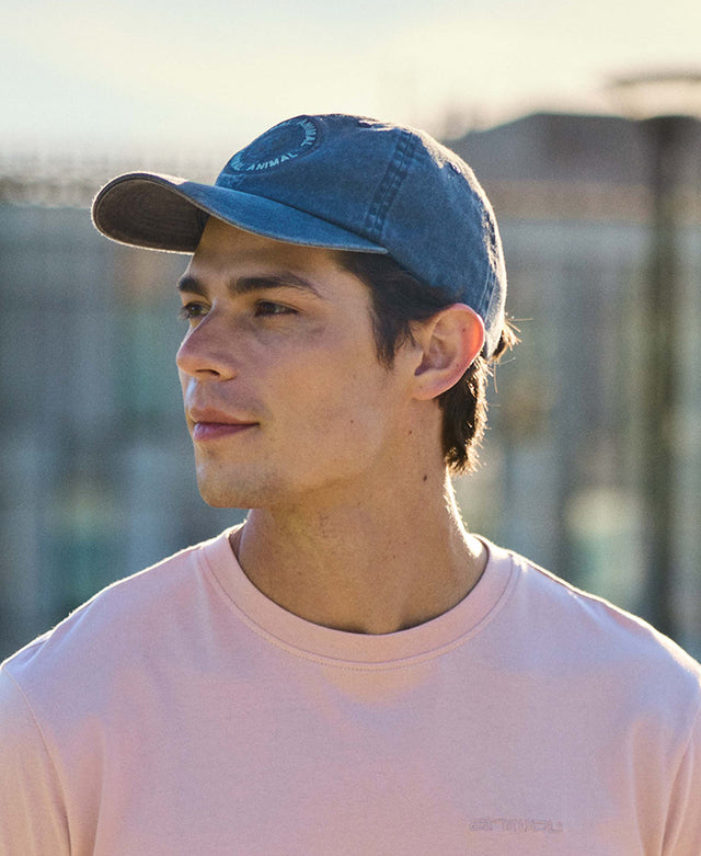 Luca Patch Cap - Navy