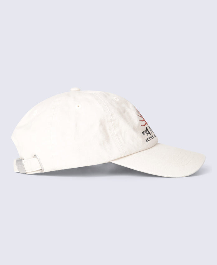 Luca Patch Cap - Off White