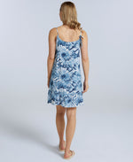 Sofi Womens Beach Mini Dress - Blue
