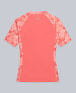 Lucie Womens Recycled Rash Vest - Coral