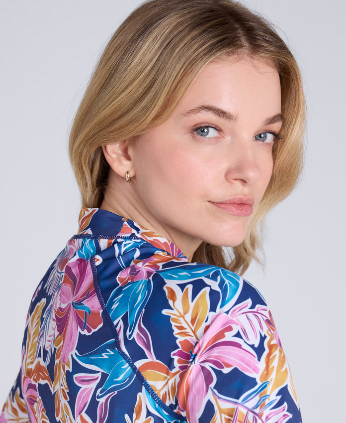 Lucie Womens Rash Vest - Mixed