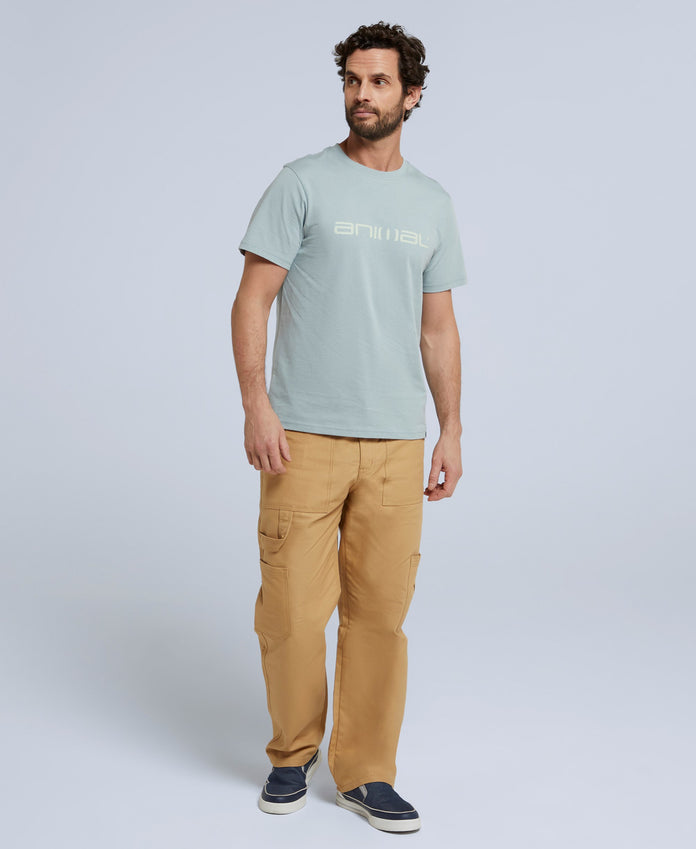 Classico Mens Organic T-Shirt - Blue Aster