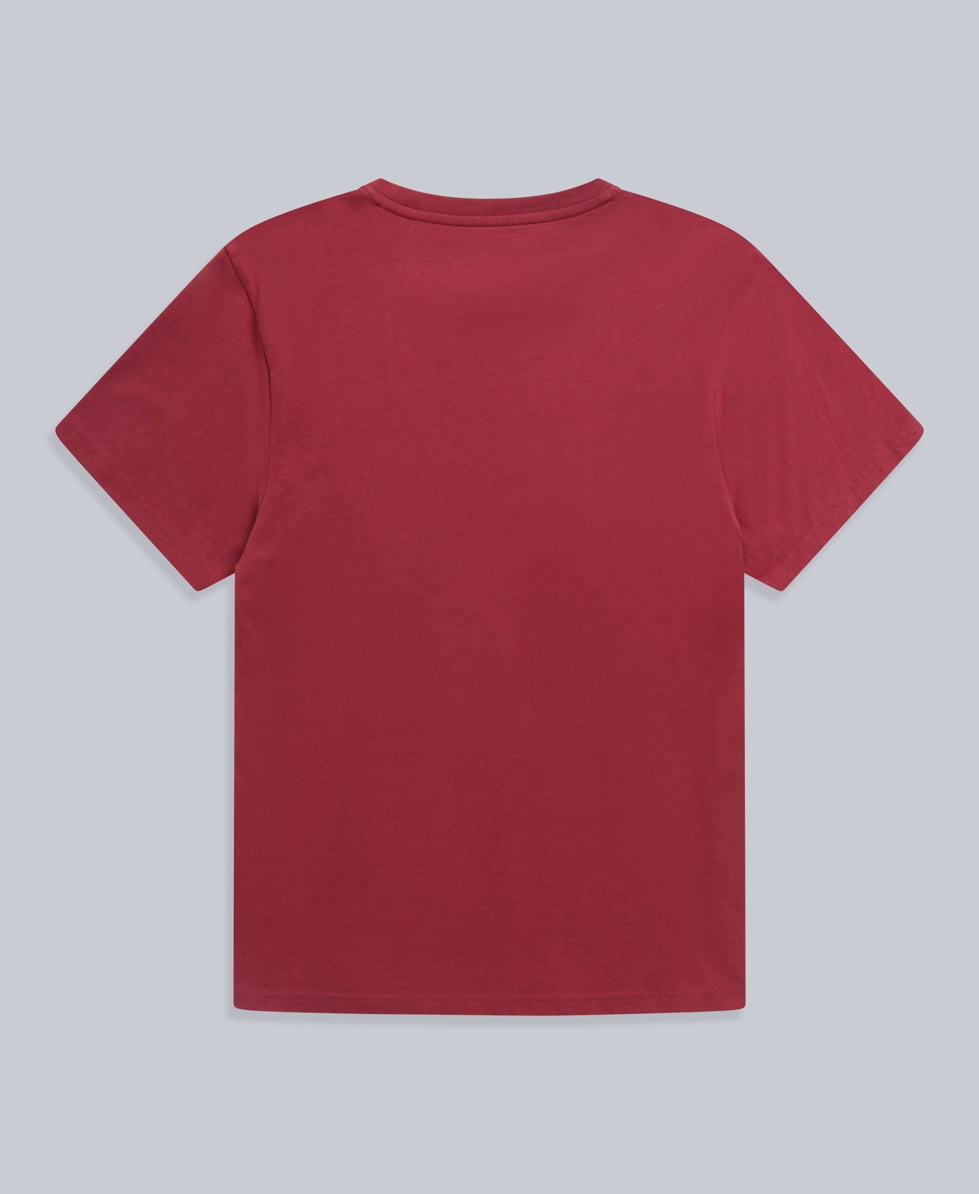 Classico Mens Organic T-Shirt - Burgundy