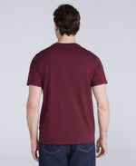 Classico Mens T-Shirt - Dark Burgundy