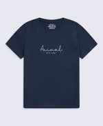 Marina Womens Logo T-Shirt - Cobalt