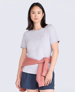 Marina Womens Logo T-Shirt - Dark Grey