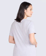 Marina Womens Logo T-Shirt - Dark Grey