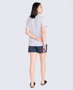 Marina Womens Logo T-Shirt - Dark Grey