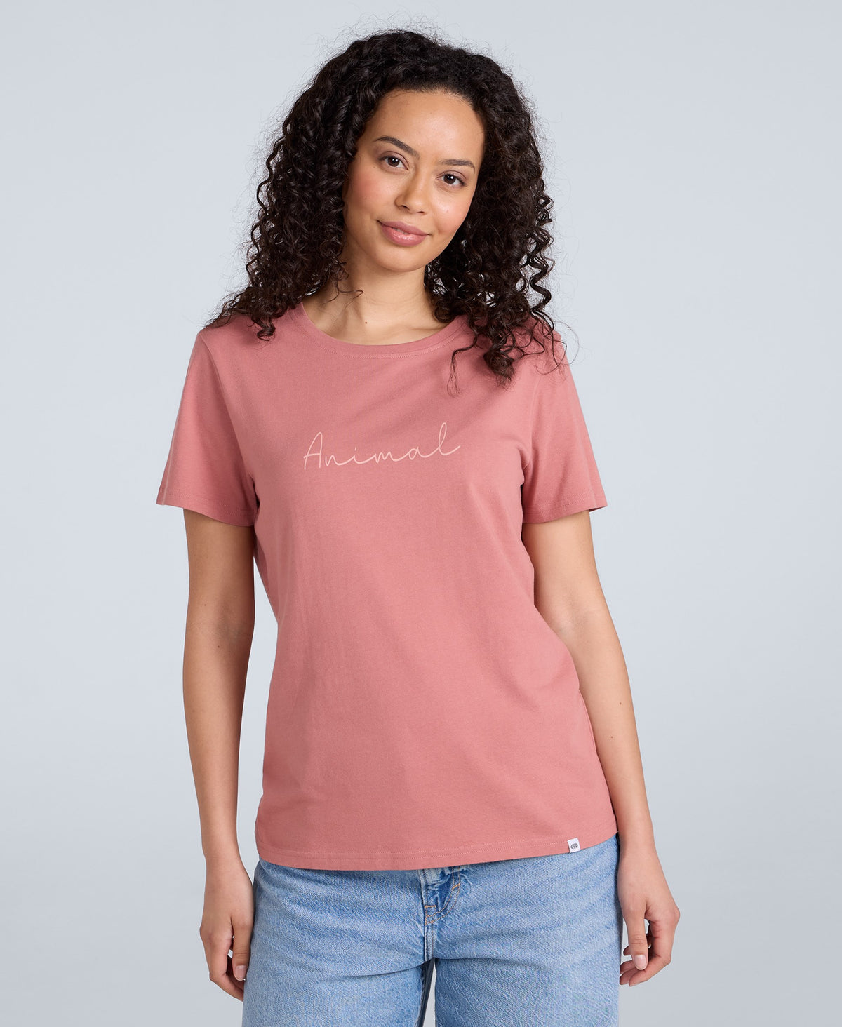 Marina Womens Logo T-Shirt - Dark Pink