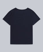 Marina Womens Organic Logo T-Shirt - Navy