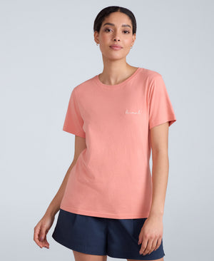 Marina Womens Logo T-Shirt - Pink